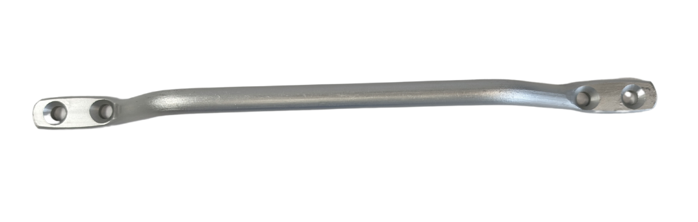 Grab Handle - Aluminum Round - 13"