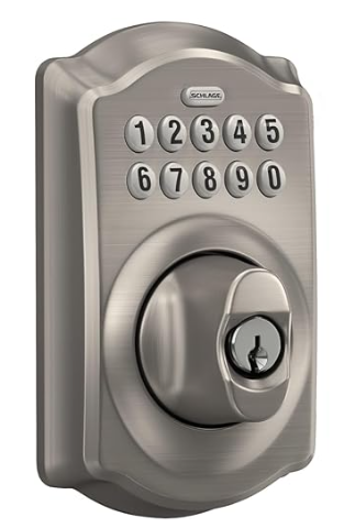 Lock - Electronic Keyless - Satin Nickel